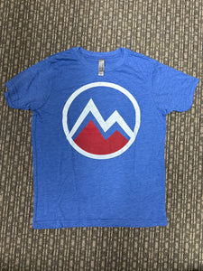 Youth Myoming blue unisex tee