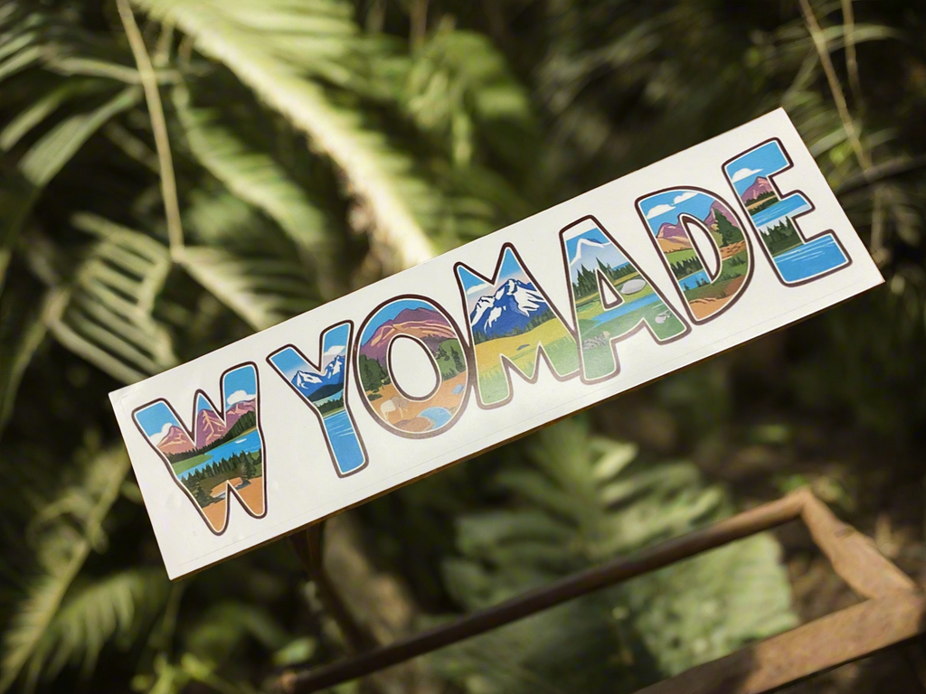 Wyomade nature large sticker