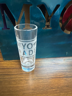 Wyomade shot glass