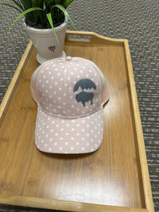 Women’s Bison moon polka dot trucker hat