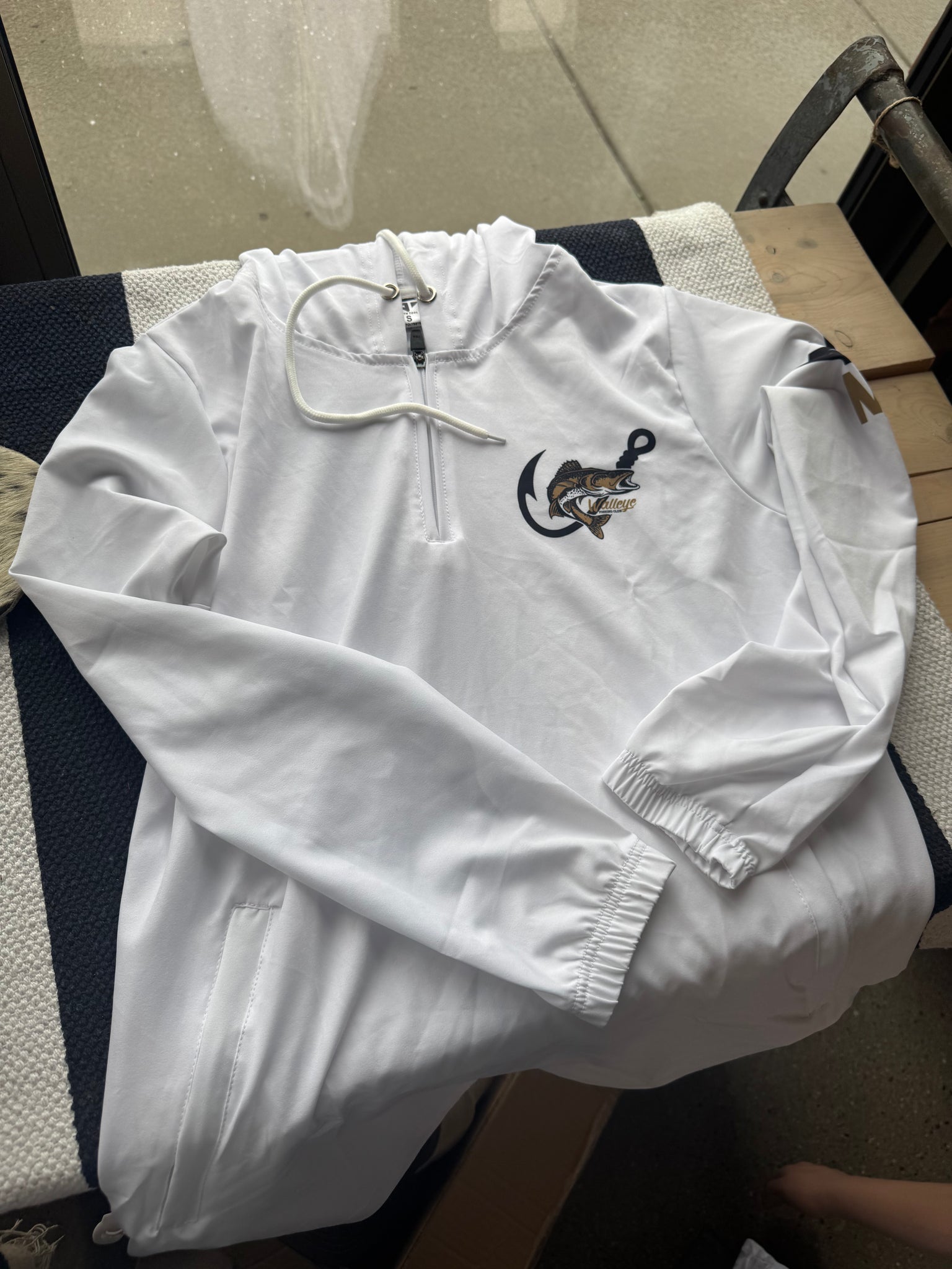 Walleye 1/4 zip up jacket