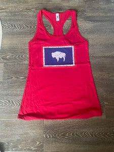 Wyoming Flag Racerback Tank top Women's