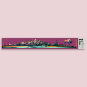 Grand Teton National Park Infinity Sticker