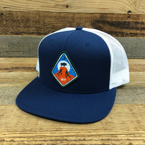 Devils Tower Patch Hat | Navy/White