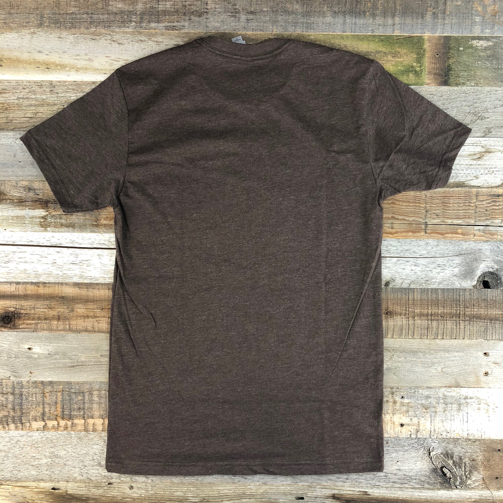 Men's The Myoming Angler Tee- Brown