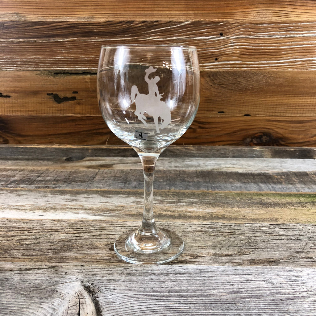 WYO Burgundy Wine Glass- Steamboat
