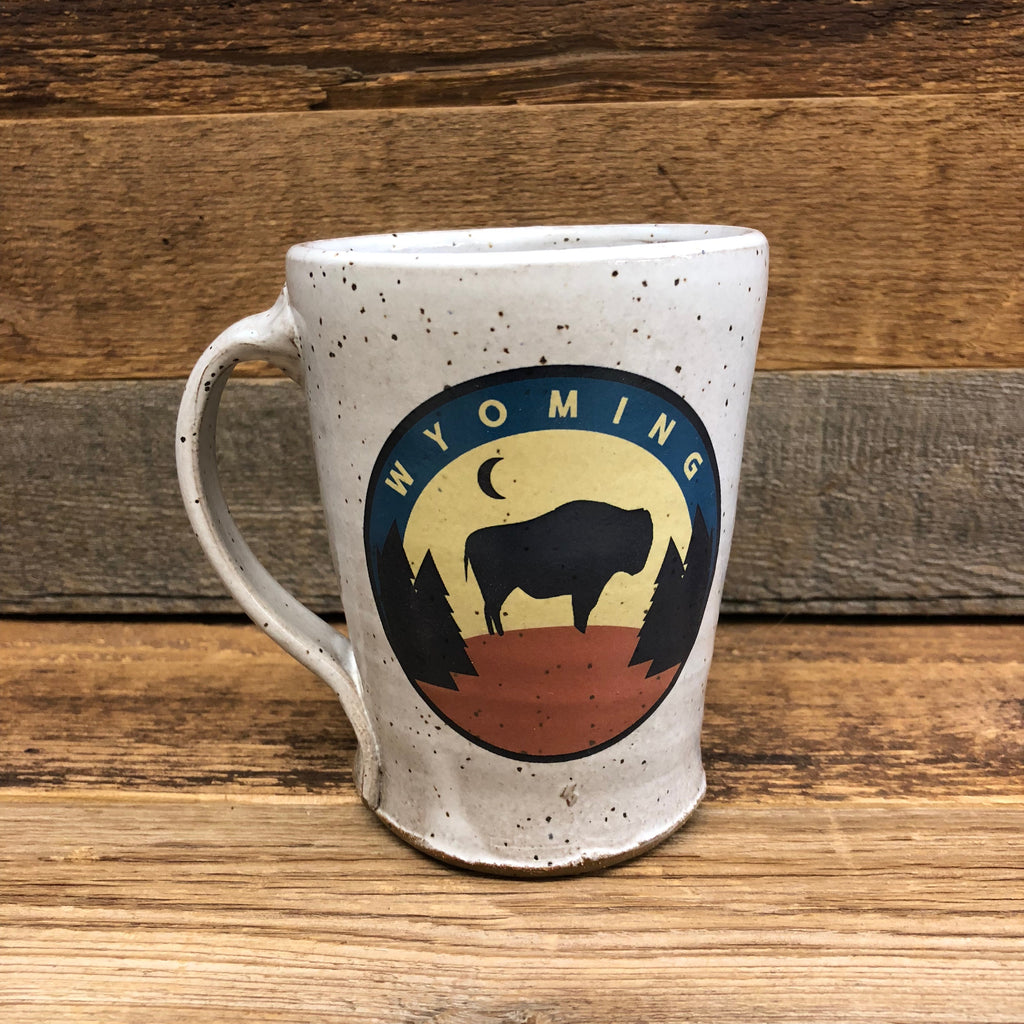 Backwoods Bison Coffee Mug | WyoMade Accessories | Ceramic