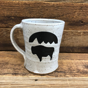 Bison Moon Coffee Mug | WyoMade Accessories | Ceramic