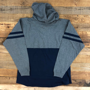 Wyoming Bison Hooded Long Sleeve Navy | WyoMade Apparel | Women's