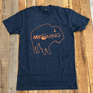 MYOMING Bison Tee | WyoMade Apparel | Unisex