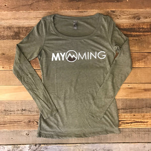 Women's Myoming Long Sleeve - Military Green