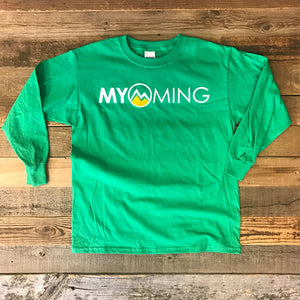 Youth Myoming Long Sleeve- Green