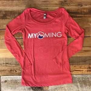 Women's Myoming Long Sleeve - Vintage Red