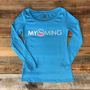 Women's Myoming Long Sleeve - Aruba Blue