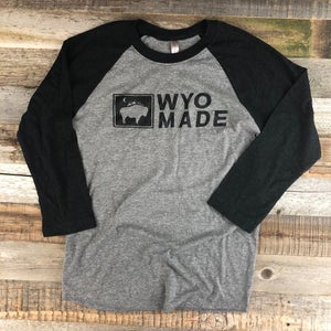 WyoMade Logo Baseball Tee | WyoMade Apparel | Unisex