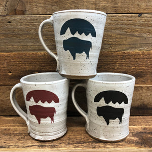 Bison Moon Coffee Mug | WyoMade Accessories | Ceramic