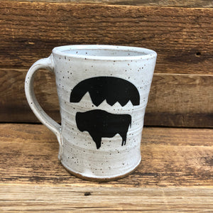 Bison Moon Coffee Mug | WyoMade Accessories | Ceramic