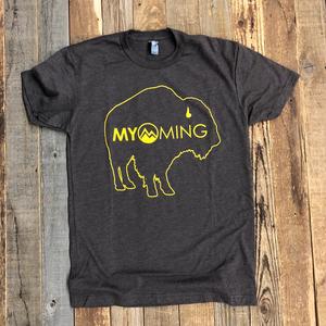 MYOMING Bison Tee | WyoMade Apparel | Unisex