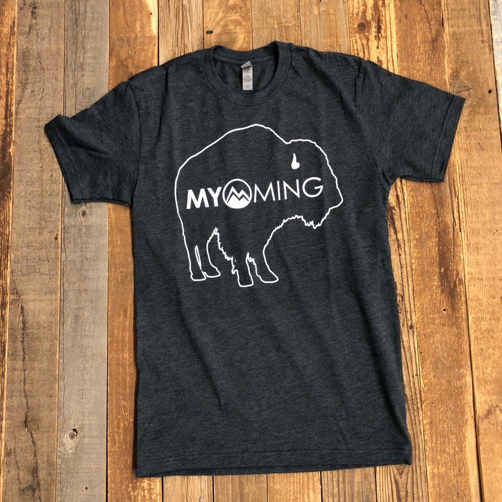 MYOMING Bison Tee | WyoMade Apparel | Unisex