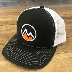 MYOMING is a lifestyle, a way of life and how we portray it in Wyoming.  Make it your own:  MY-OMING!  You have your voice - now be the heard; you have your vision - now be the scene; you have your story to tell - now become the told:  make this life your own and make Wyoming YOURS .... MYOMING!!  Be the lead of your herd in a Black Myoming Mountain Trucker Hat.  Offering sizes ranging from: One size fits most    WyoMade is a Wyoming Craft Apparel brand located in the heart of Downtown Casper, Wyoming. 