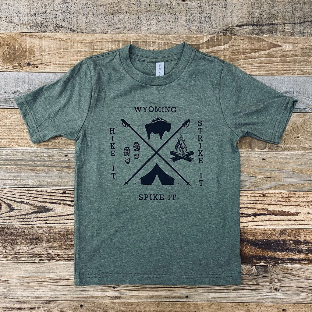 Strike It Tee | WyoMade Apparel | Youth